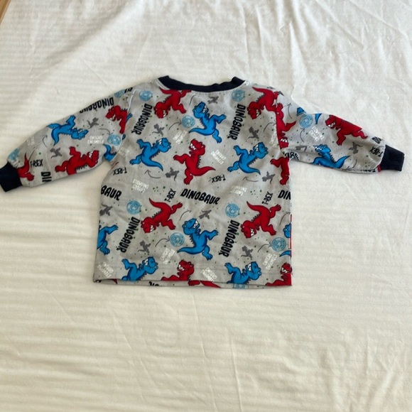 George NWT flannel cotton dinosaur pyjamas toddler size 2 years old - Picture 5 of 8